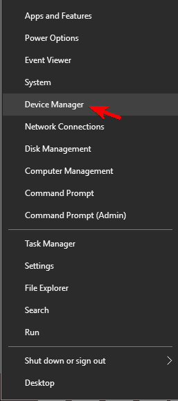 Chọn vào mục Device Manager