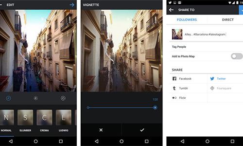 Chỉnh sửa hình sau khi chụp ảnh bằng Instagram giúp bức hình nổi bật hơn