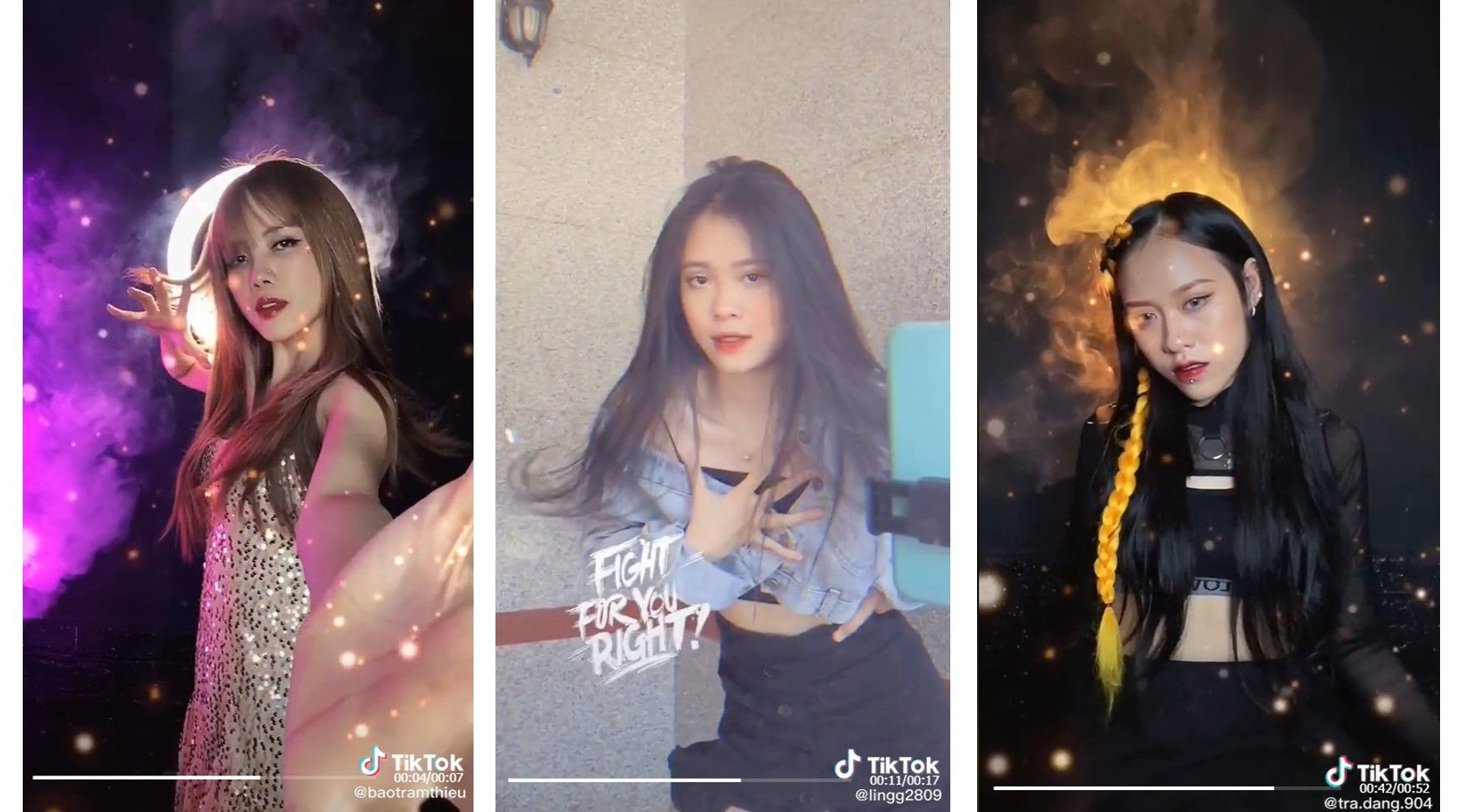 Hậu kỳ công phu là không thể thiếu trong các trend biến hình Tiktok