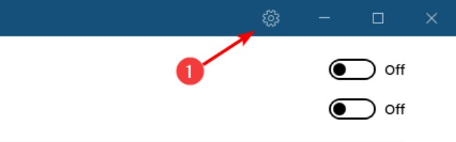 Thay đổi cài đặt VPN