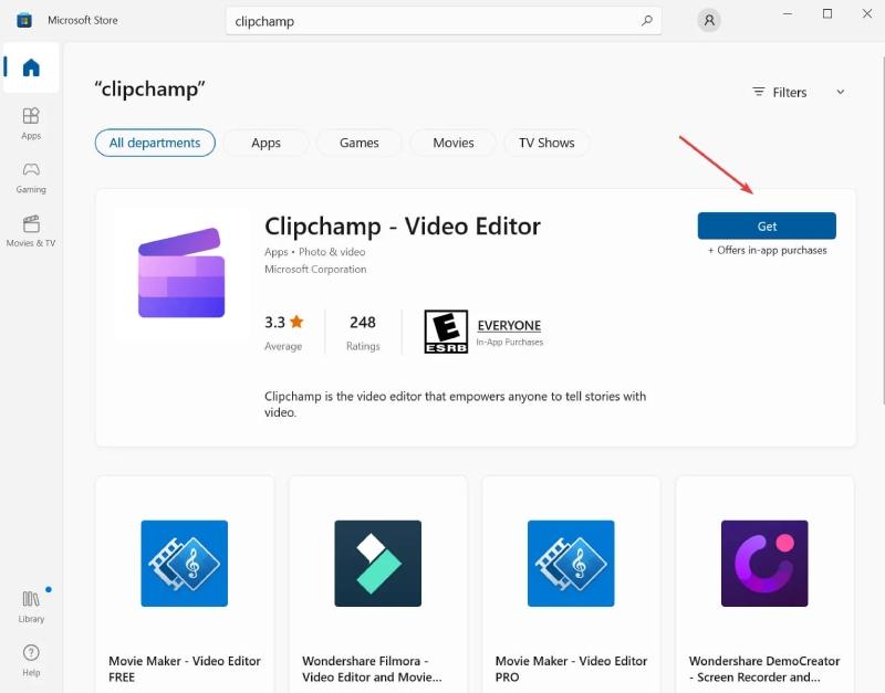 Cắt dựng video với Clipchamp