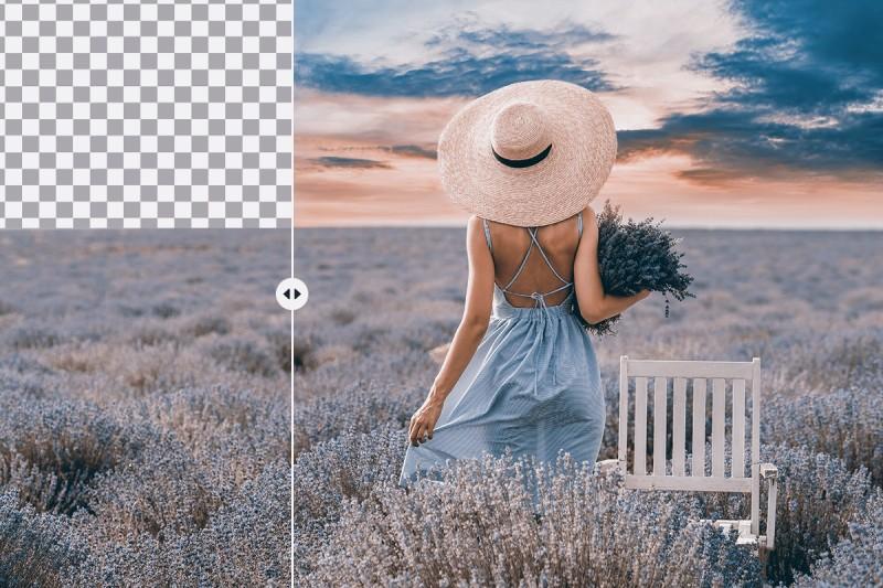 Bạn có thể đa dạng nhiều sắc thái bầu trời khác nhau