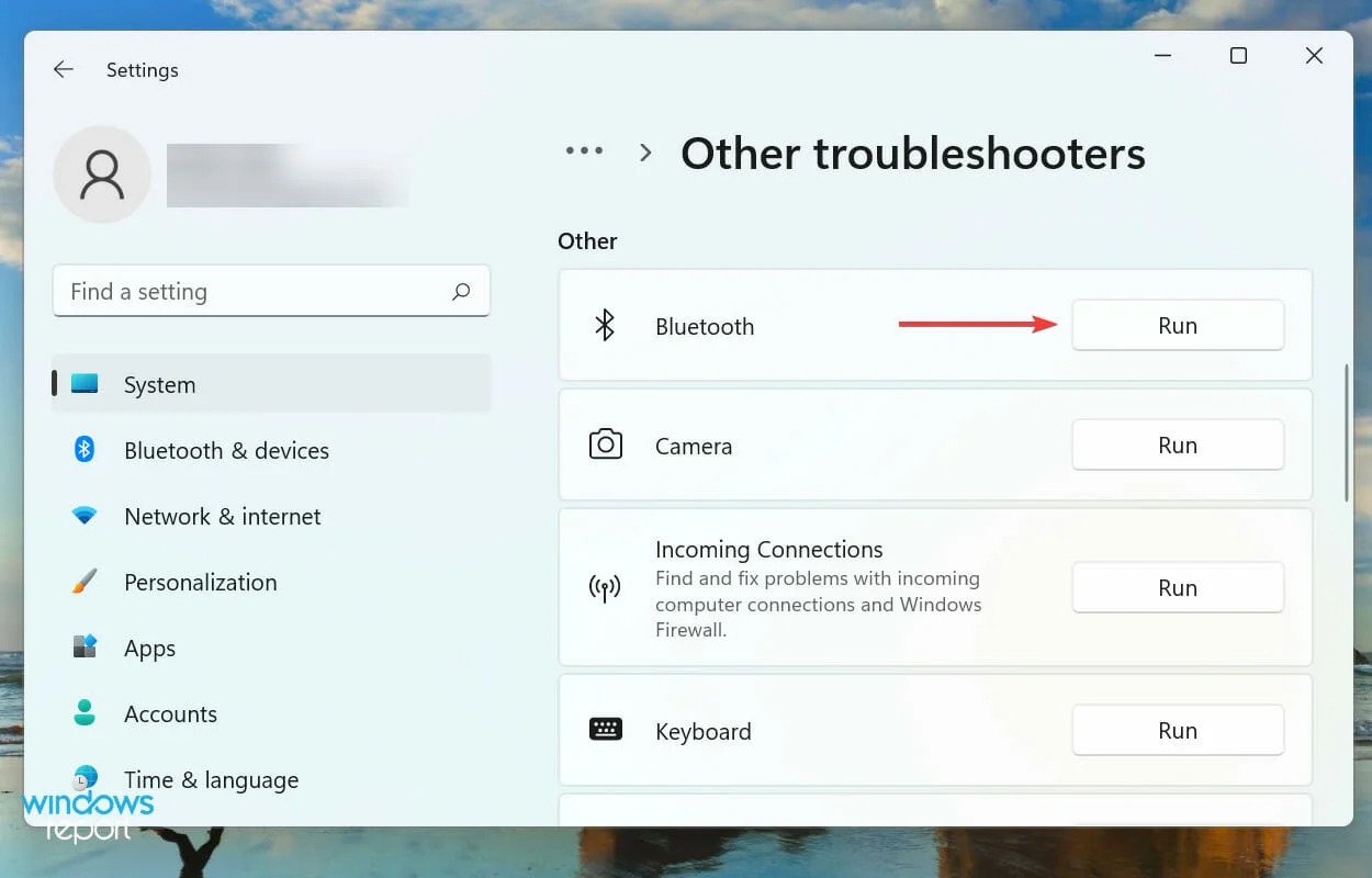 Tìm trình khắc phục sự cố Bluetooth