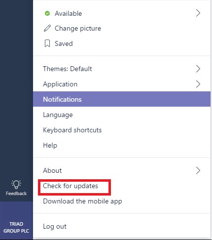 Kiểm tra update để xem lỗi máy tính có phải do phần mềm lỗi thời không