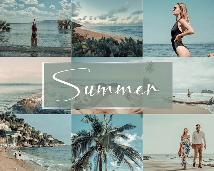 Summer vibes có màu cực thơ