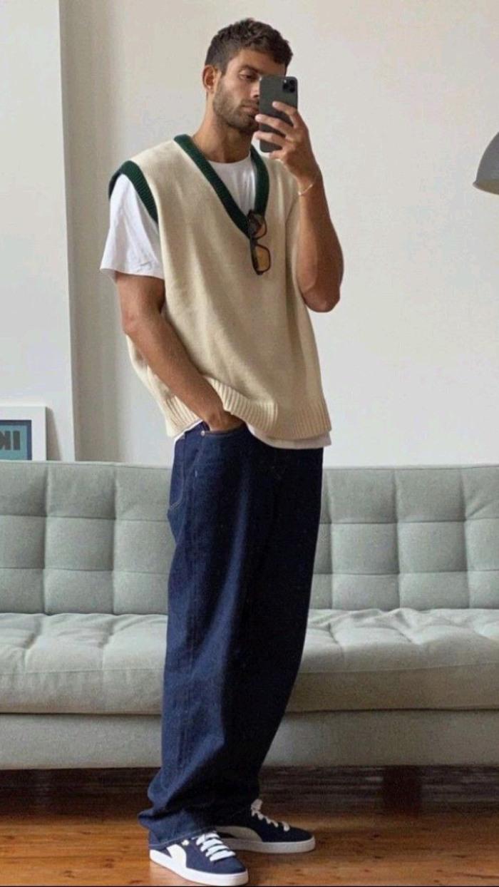 Dáng khoe outfit đơn giản
