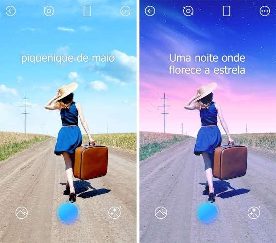 PICNIC có nền ảnh đa dạng màu sắc giúp bức ảnh thêm rực rỡ