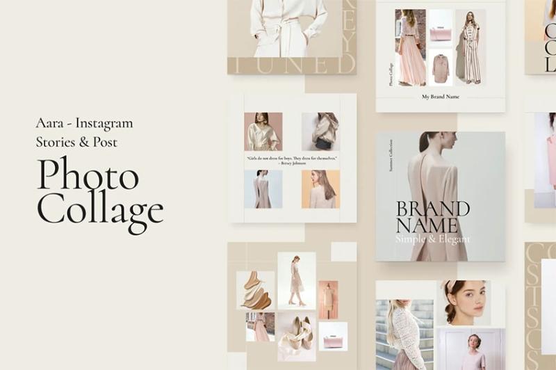Layout instagram story