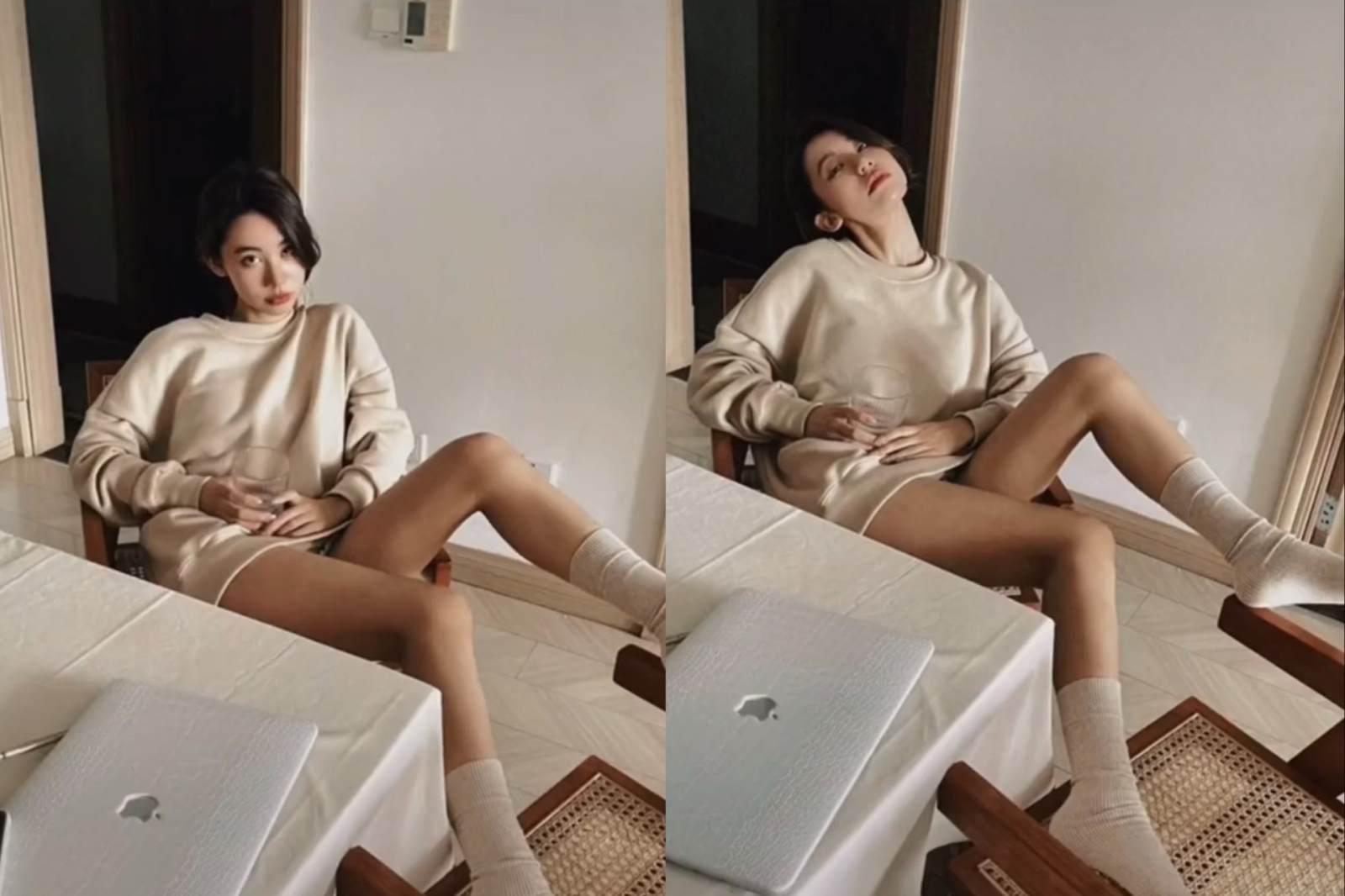 Có thể ngẩng đầu để tăng thêm cảm giác “ngầu” của bức ảnh