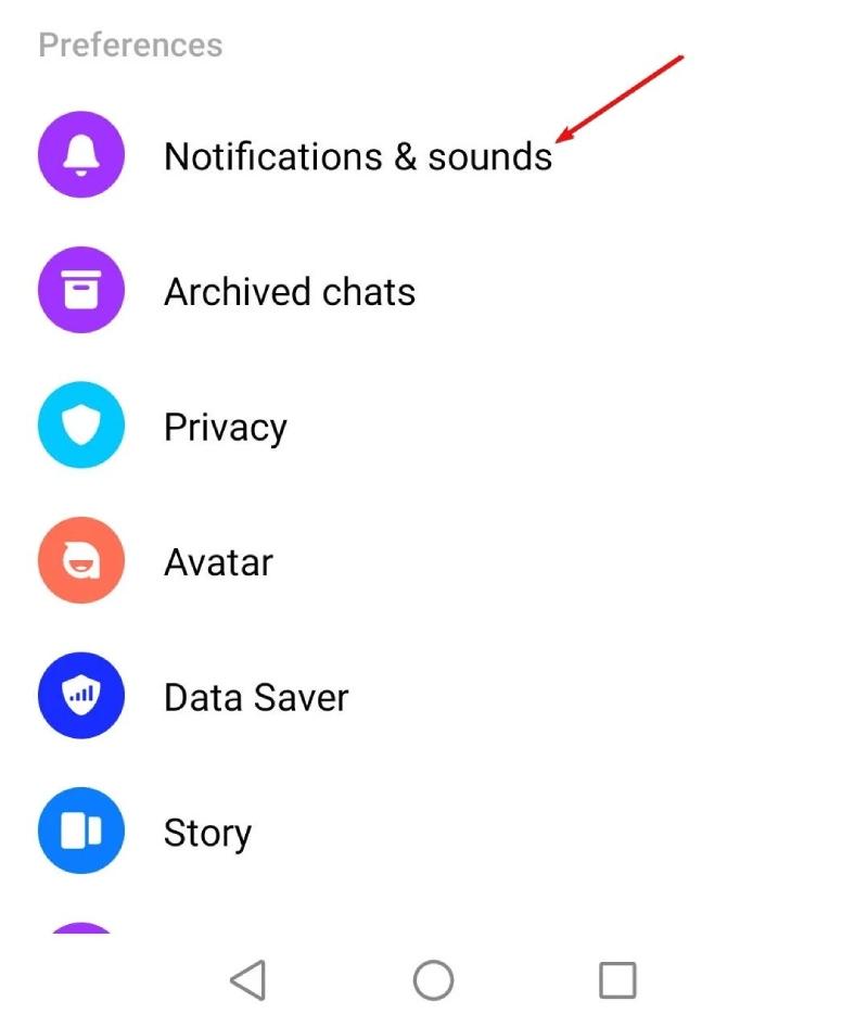 Tắt thông báo messenger