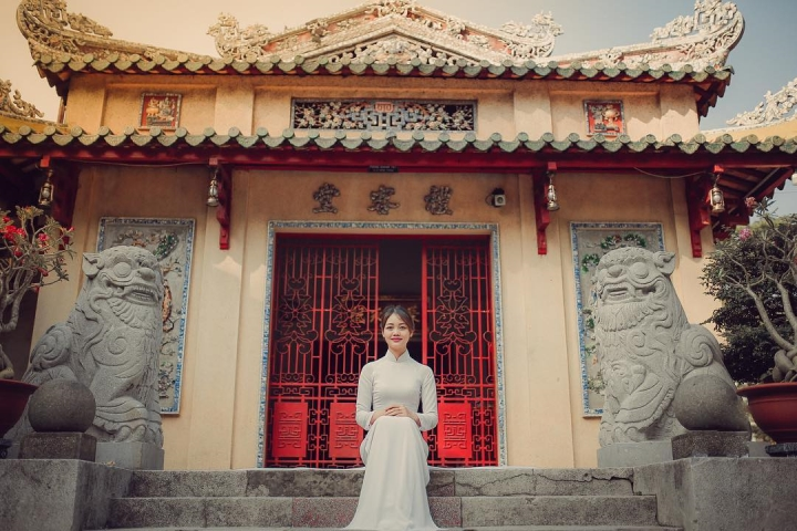 Địa điểm chụp ảnh đẹp với áo dài