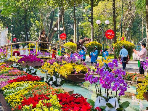 Hội hoa xuân Tao Đàn