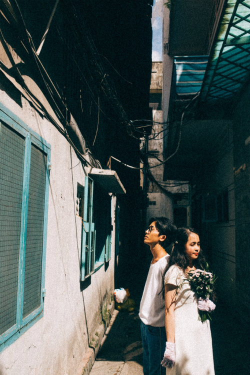 Chung cư cũ là một trong những view chụp ảnh đẹp tại Sài Gòn