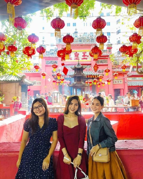 Ngôi chùa nổi tiếng với “cầu gì được nấy” nên được nhiều người ghé qua