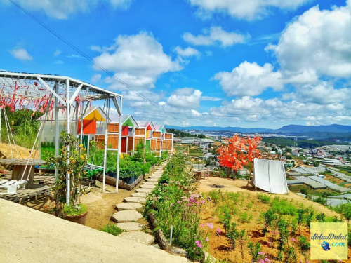 Không gian đầy màu sắc rực rỡ