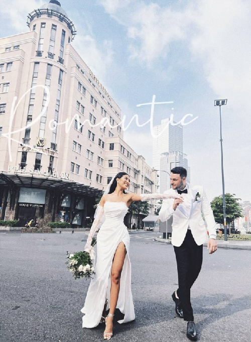Cặp đôi tiktoker Dũng - Vy trong bộ ảnh cưới