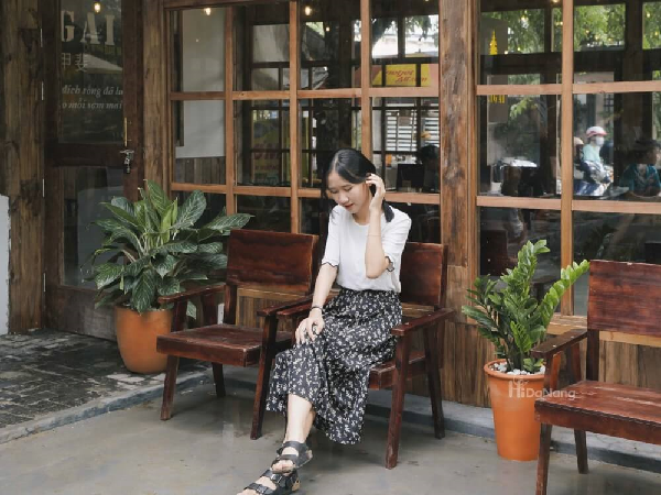 Check-in tại Ikigai Garden coffee Đà Nẵng
