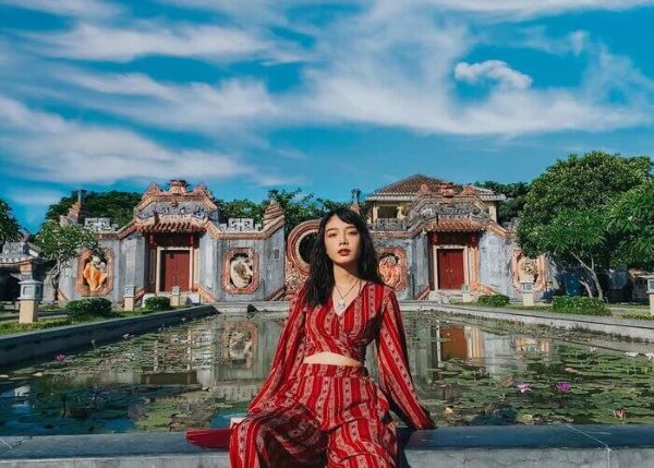 Bên trong chùa Tam Quan Bà Mụ Hội An cực đẹp