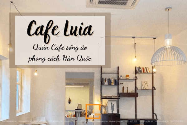 Thức uống phong cách Hàn nên tối giản và nhẹ nhàng