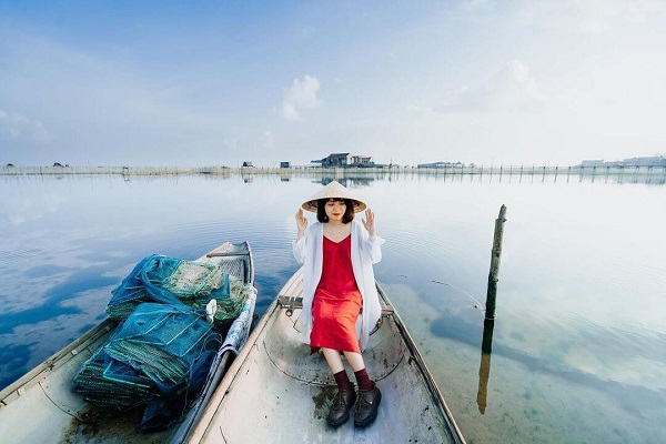 Vẻ đẹp trong lành của khu đầm phá Tam Giang