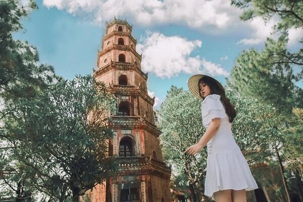 Chùa thiên mụ gắn liền với nhiều sự tích lịch sử
