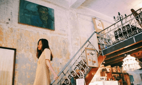 Quán cafe vintage tại chung cư cho dân “sống ảo”