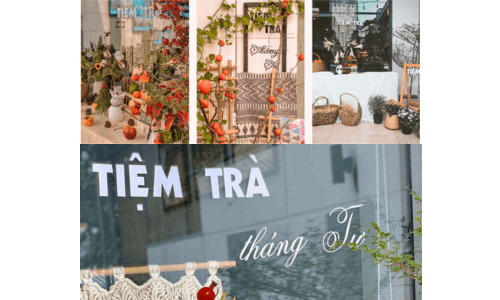 Tiệm trà tháng tư