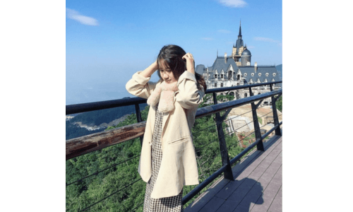 Chụp ảnh cùng lâu đài triệu đô tại Tam Đảo