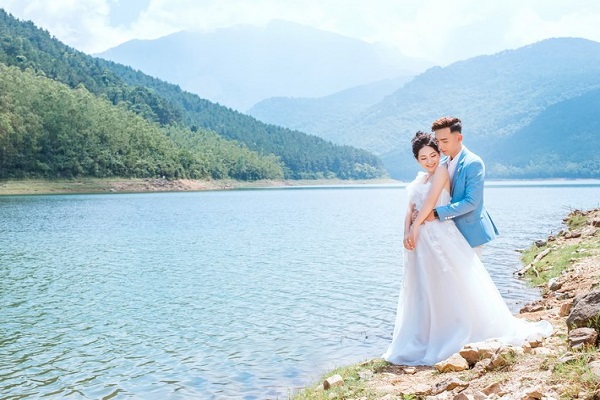 Hồ nước mênh mông giữa chốn Tam Đảo