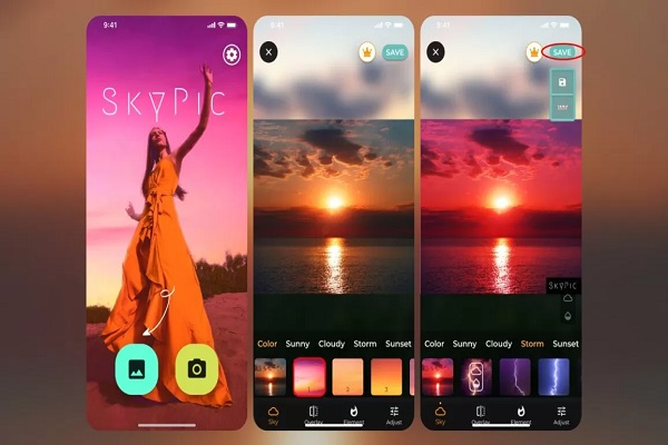 Skypic- App chỉnh bầu trời nhất nhì bản xếp hạng