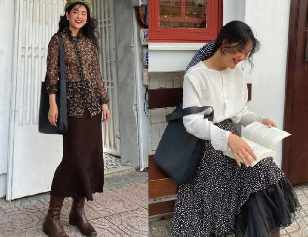 Trang phục vintage không thể thiếu