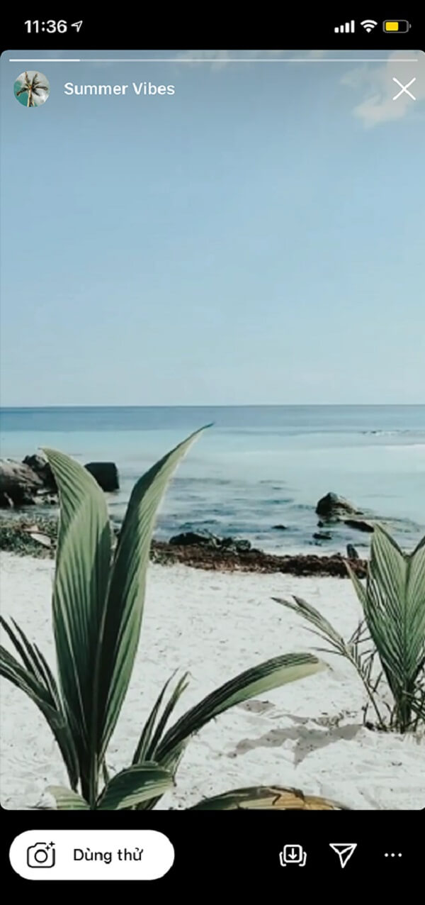 Filter Summer Vibes mang lại vẻ đặc trưng của mùa hè