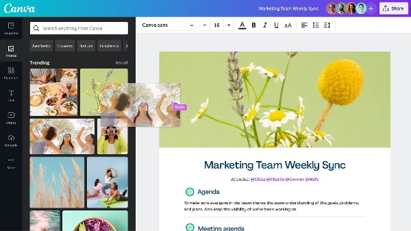 Hướng dẫn tạo khung ảnh đơn giản trên Canva