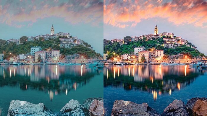 Điều chỉnh chế độ HDR cho bức ảnh thêm tự nhiên