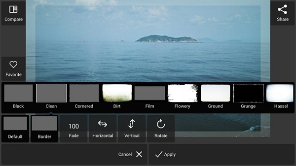 Tạo khung theo phong cách Cinematic với Pixlr Express