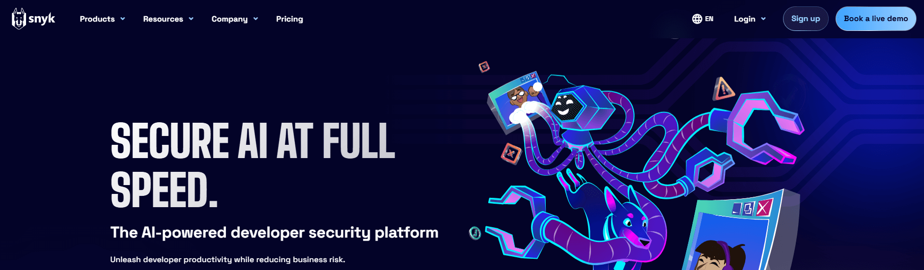 Snyk — AI security scanning cho Kubernetes container và Infrastructure as Code - nguồn từ Spacelift Blog