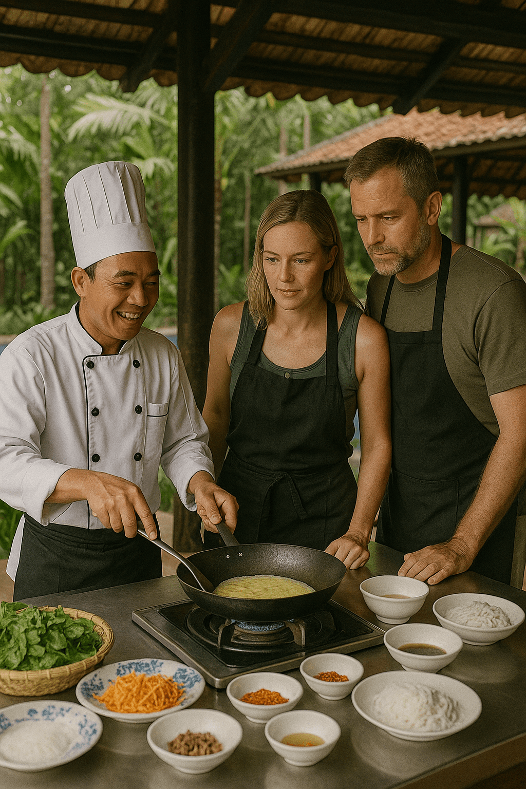 Lớp học nấu ăn tại Red Bridge Hội An – trải nghiệm culinary hands-on nổi tiếng