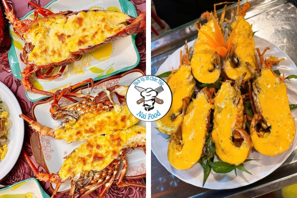 Tôm hùm nướng phô mai – món chính cao cấp biểu tượng của tiệc cưới sang trọng - nguồn từ Nai Food