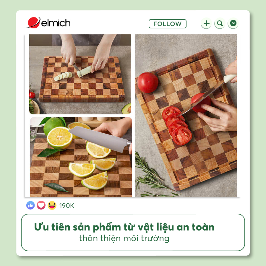 Ưu tiên sản phẩm từ vật liệu an toàn – dụng cụ bếp xanh bền vững