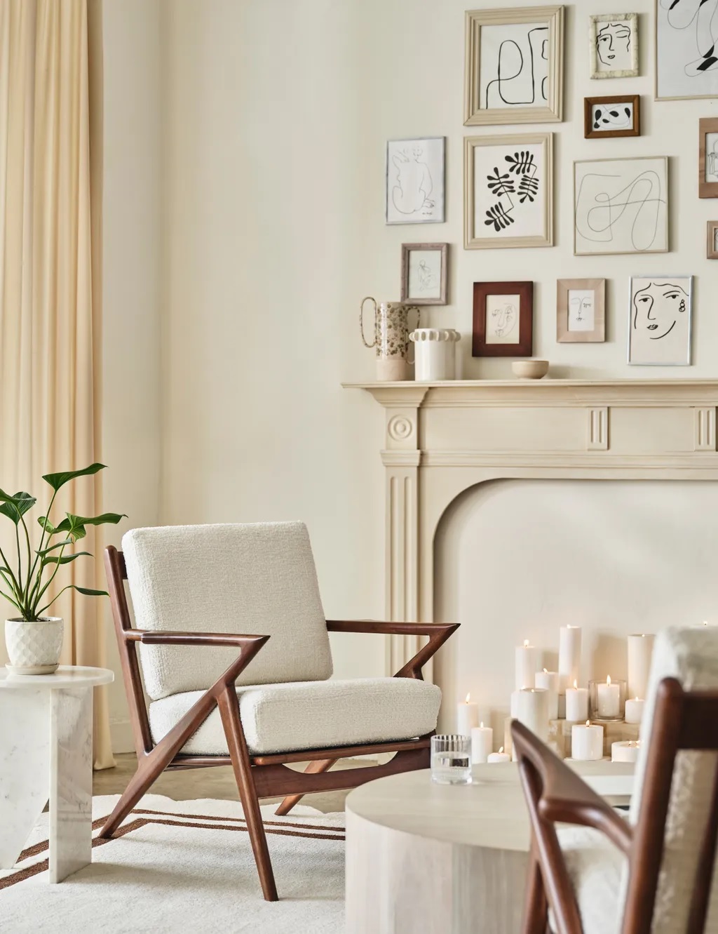 Nội thất Cloud Dancer — tông màu trắng nhẹ nhàng kết hợp phong thủy 2026