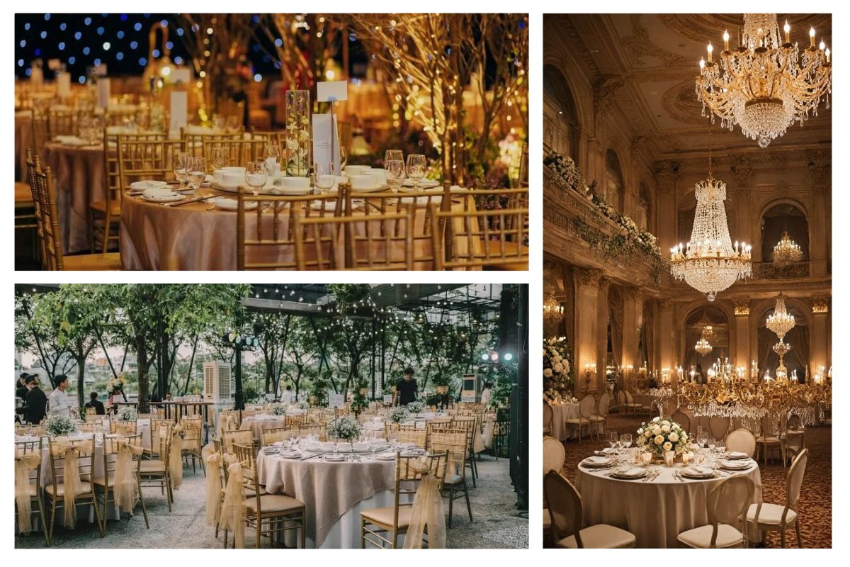 Heritage Layers - trang trí tiệc cưới kết hợp di sản văn hóa Việt và châu Á - nguồn từ TIFF Wedding Planner