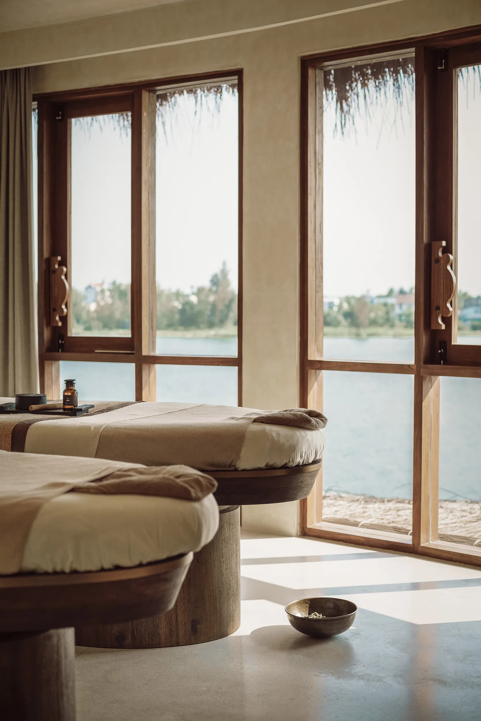 Phòng trị liệu đôi tại Namia River Retreat — thành viên Small Luxury Hotels of the World