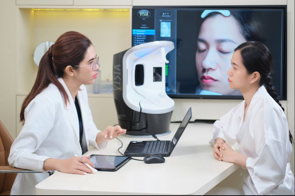 Hình ảnh quy trình điều trị trẻ hóa da tại Phòng khám Linh Anh (ảnh 5)