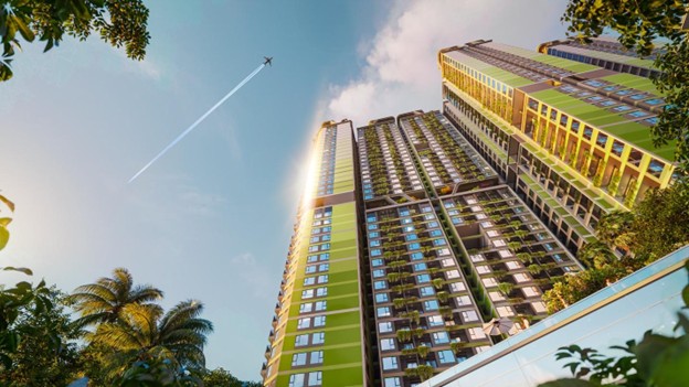 Phối cảnh tòa tháp Risa by La Pura — dự án đầu tiên tại Việt Nam thiết kế riêng cho trẻ em