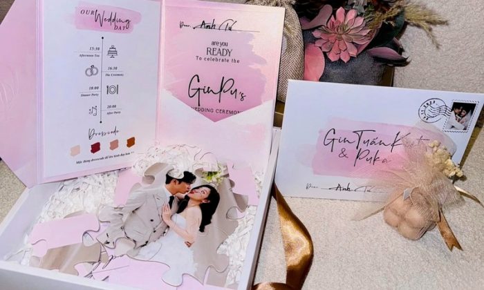 Bộ sưu tập mẫu thiệp cưới đẹp và sang trọng 2026 từ Mimosa Wedding