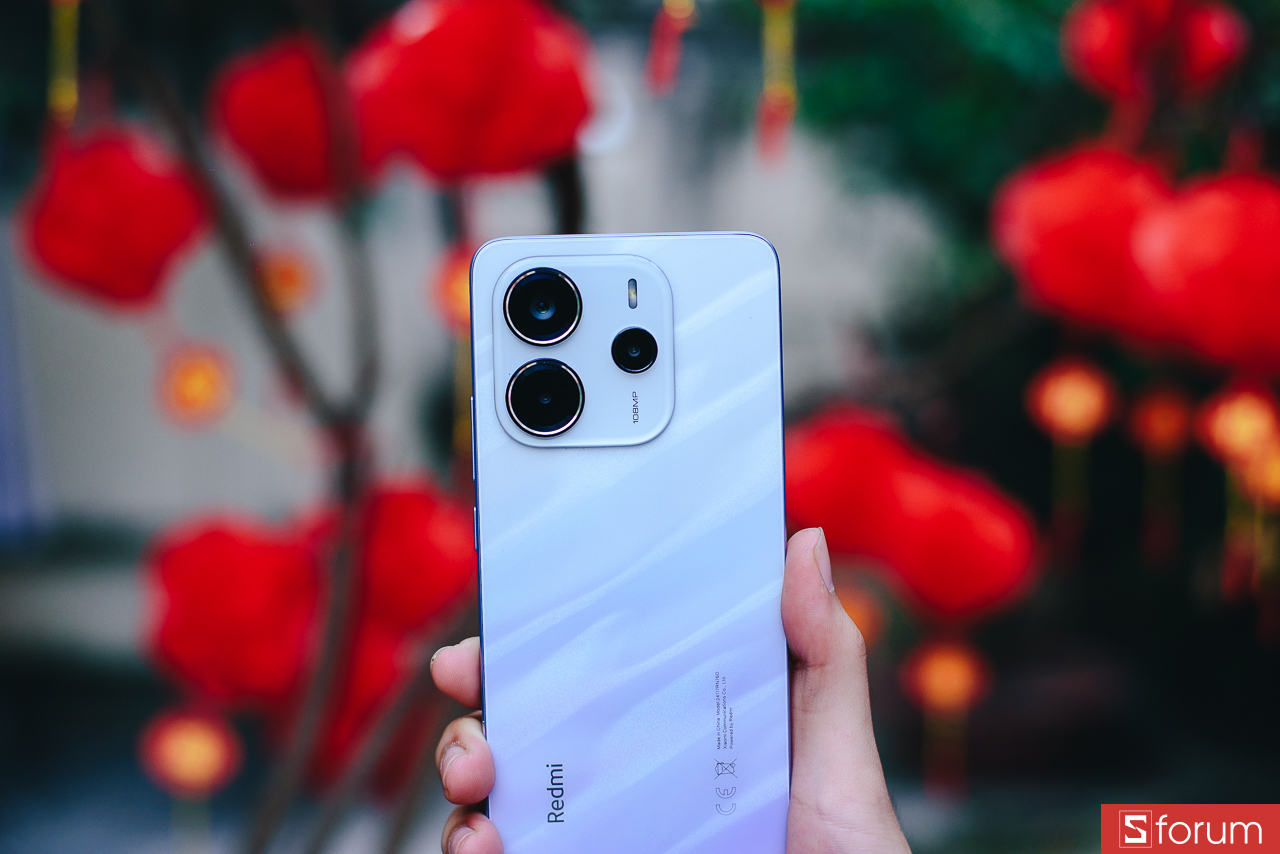 Màn hình AMOLED 6.67 inch 120Hz của Redmi Note 14