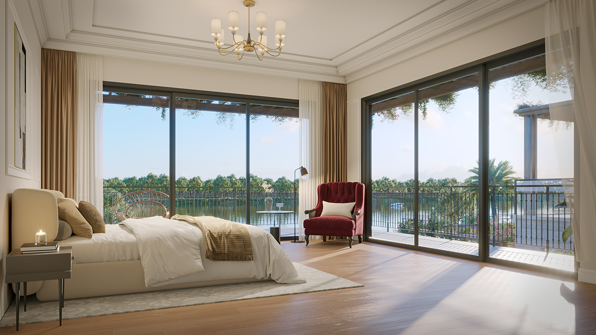 The Pearl — Canal Villa bên hệ thống kênh đào nội khu, mảng xanh mặt nước 3 hectare