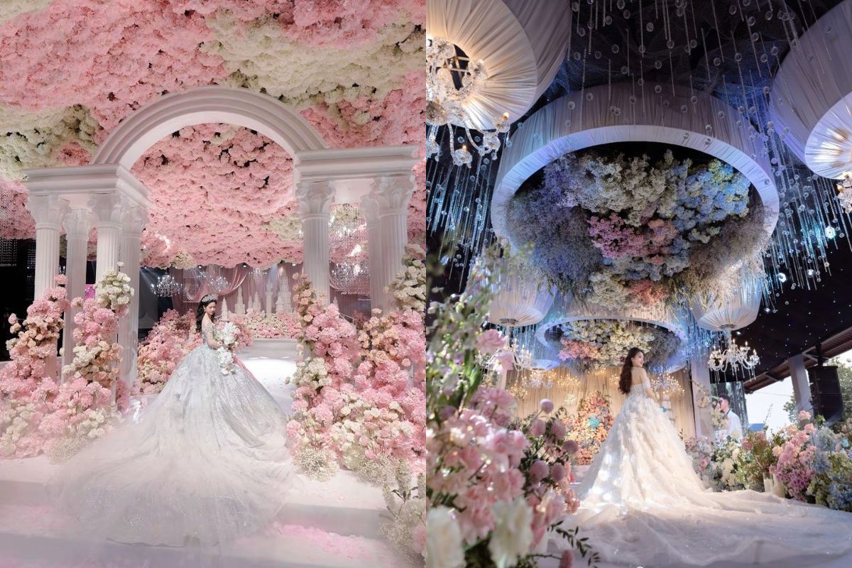 Floral Sculptures – Hoa được điêu khắc thành tác phẩm nghệ thuật 3D tại tiệc cưới