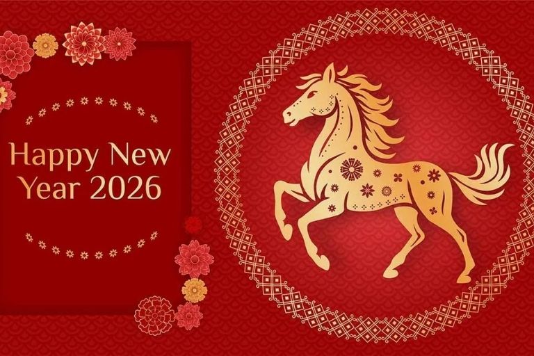 Không gian nội thất kết hợp phong thủy năm Bính Ngọ 2026 với ánh sáng ấm và vật liệu tự nhiên - nguồn từ LUXUO Vietnam