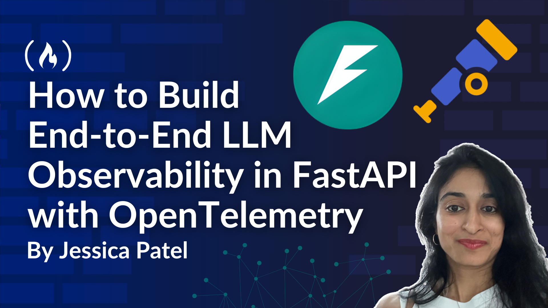 Cover article LLM Observability in FastAPI with OpenTelemetry - nguồn từ freeCodeCamp
